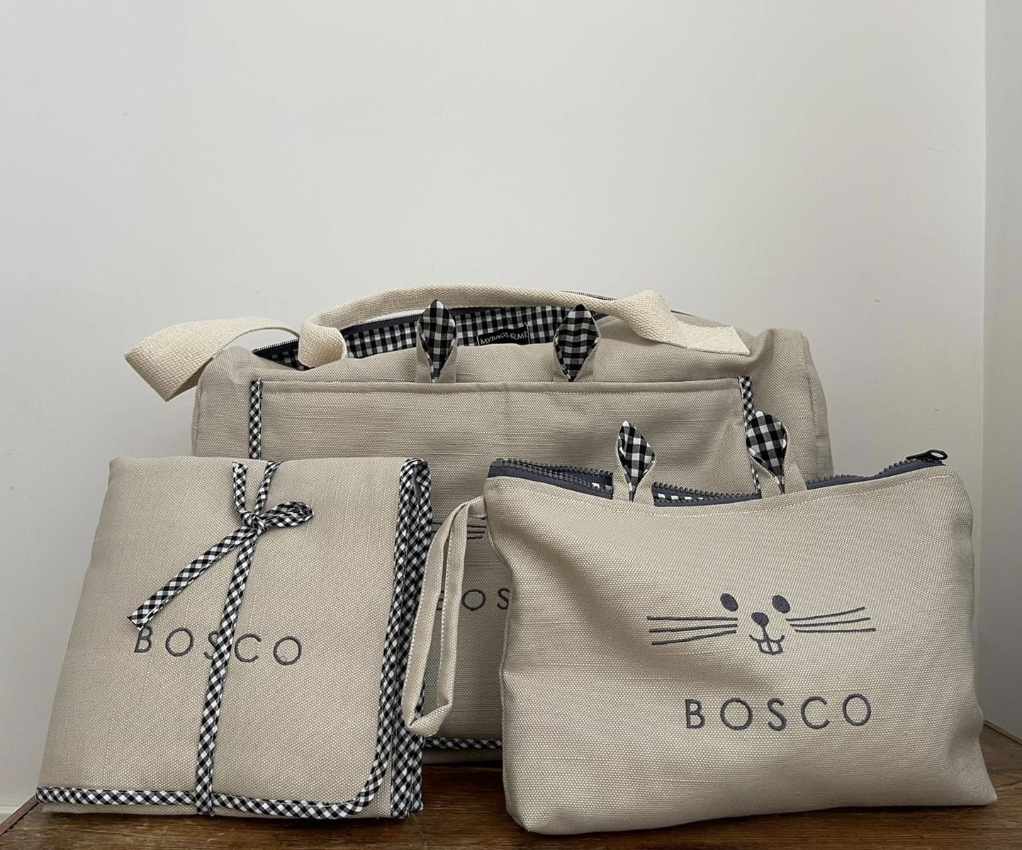 Pack Maternity Completo Vichy - Imagen 3