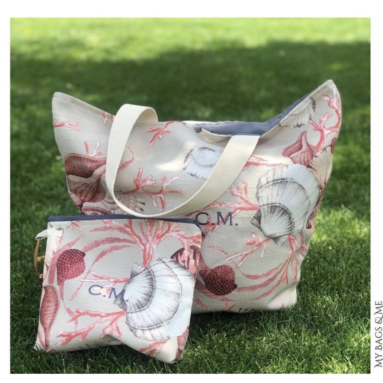 Tote Bag Conchas Rosas - Imagen 2