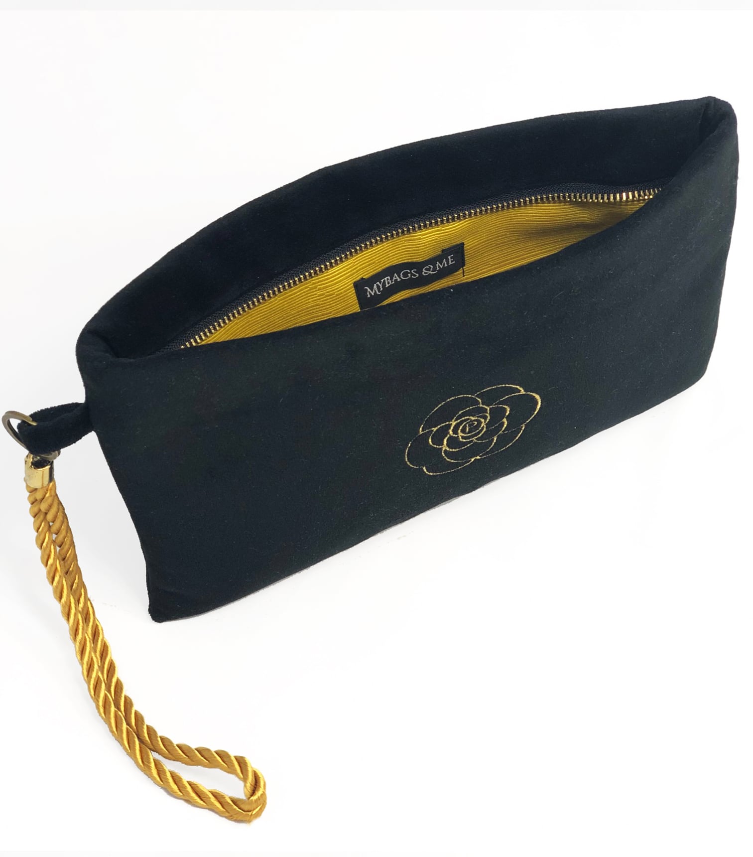 Clutch Terciopelo Negro