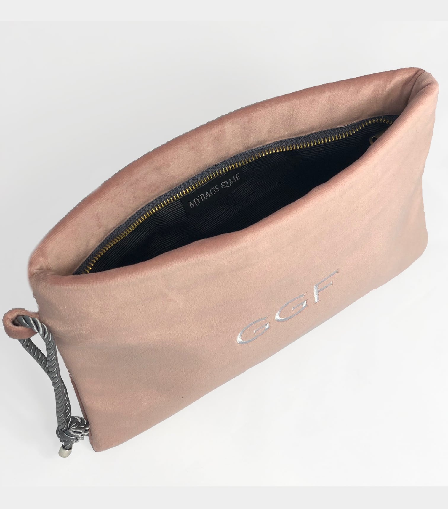 Clutch Terciopelo Rosa palo