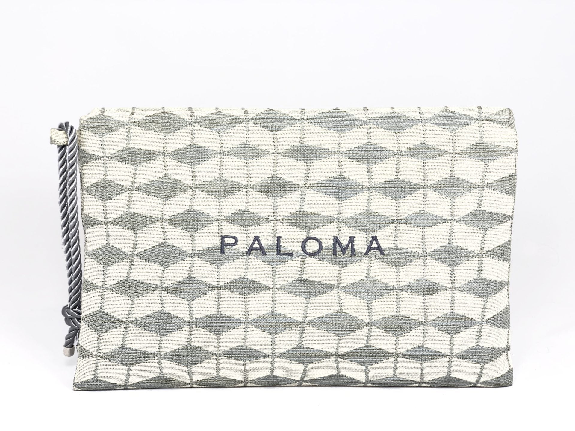 Clutch Rombos gris - Imagen 2