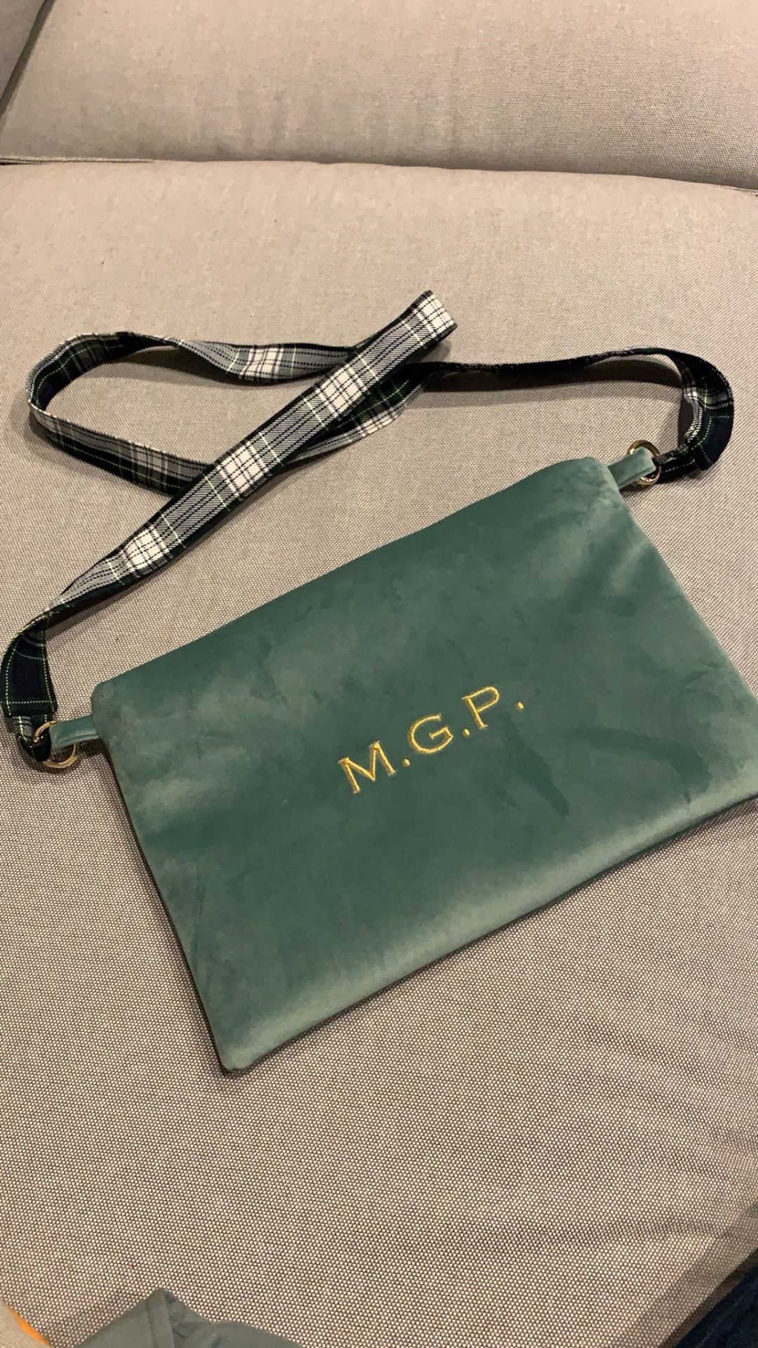 Phone Strap Tartan Azul - Imagen 9