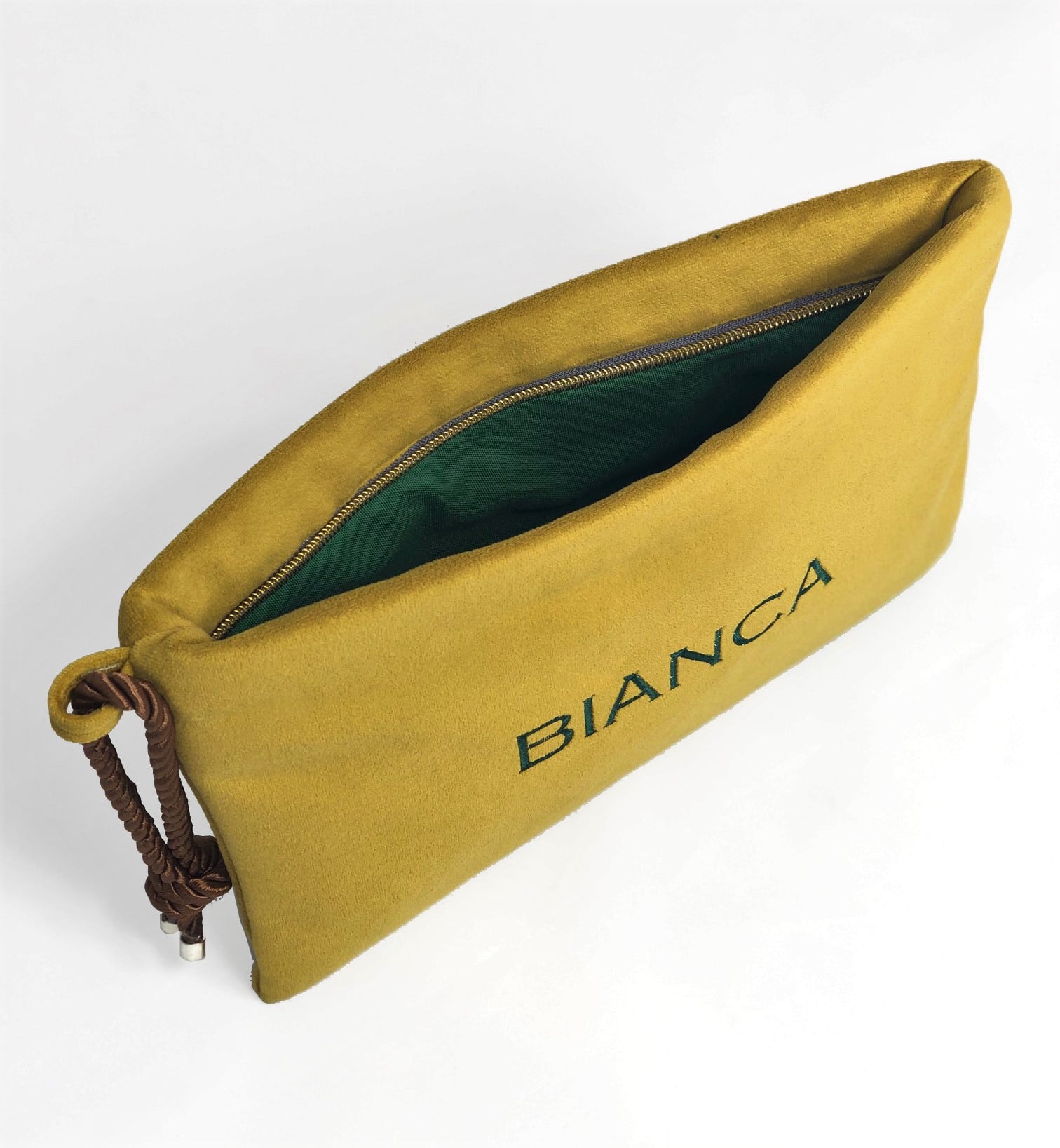 Clutch Terciopelo Dorado