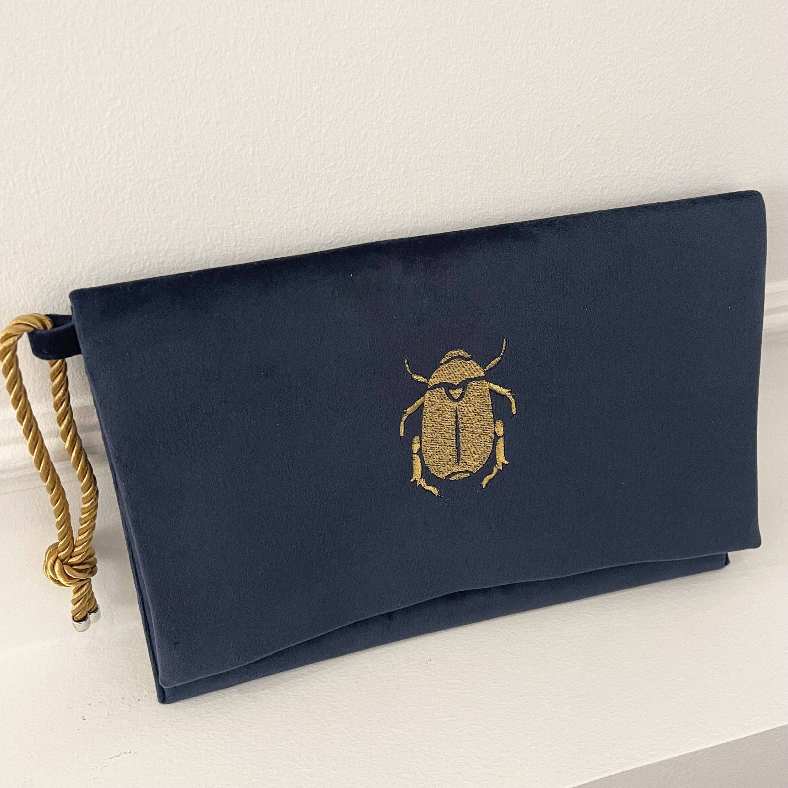 Cartera Terciopelo Marino - Imagen 3