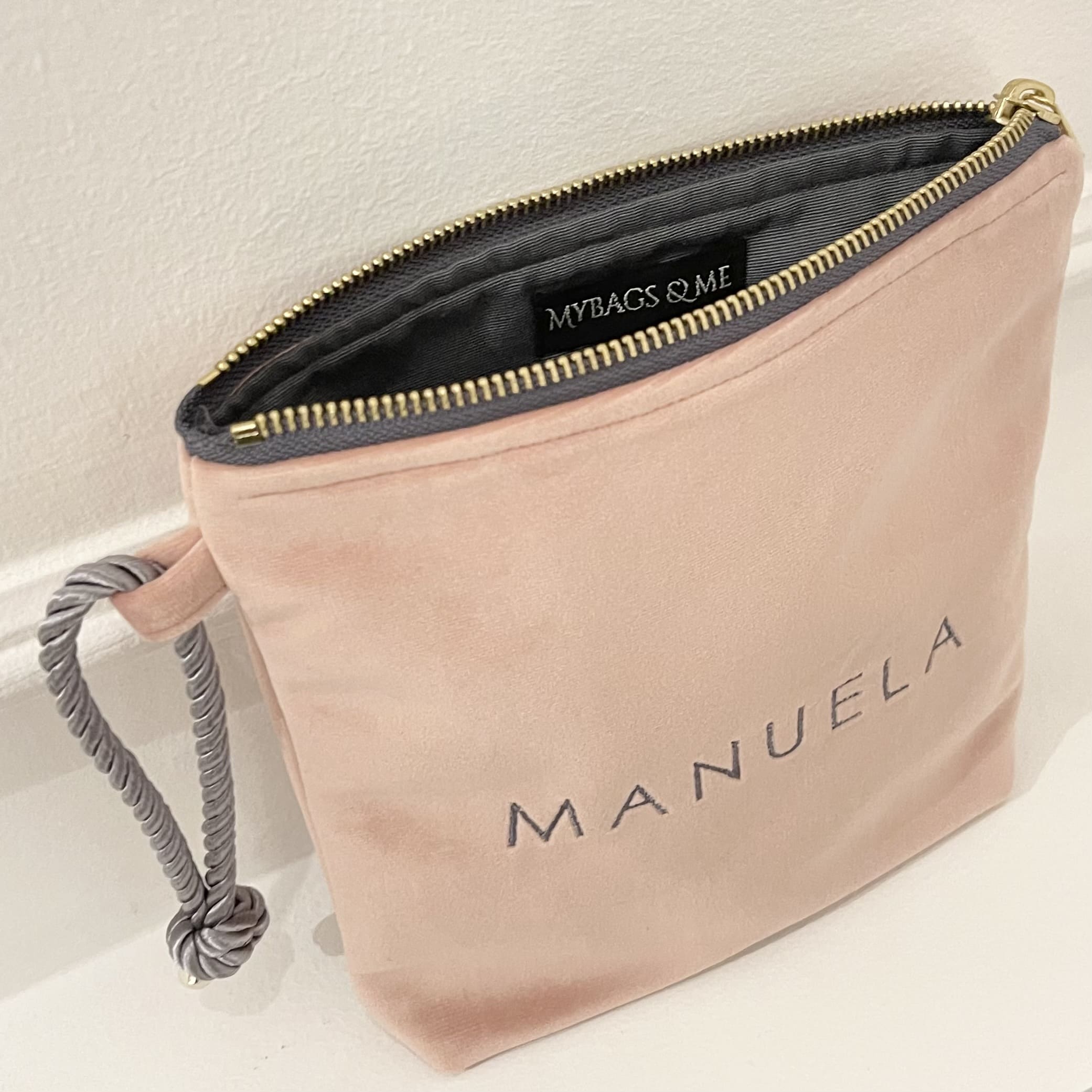 Minibag Terciopelo Rosa